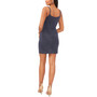 Women's Metallic Cowl-Neck Bodycon Dress