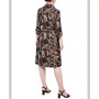Petite 3/4 Roll Tab Sleeve Shirtdress