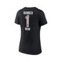 Women's Branded Black Cincinnati Bengals Plus Size Mother's Day #1 Mom V-Neck T-shirt