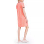 Women's Sustainably Crafted Ocean Spilt Neck Polo Dress