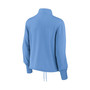 Women's Light Blue Minnesota Twins 1965 Cooperstown Collection Rewind Stripe Performance Half-Zip Pullover