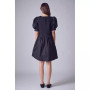 Women's High Low Knit Combo Dress