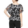 Embroidered Belted Blouse