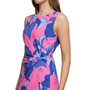 Petite Tropical-Print Sheath Dress