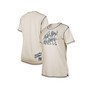 Women's White New York Yankees Team Split T-shirt