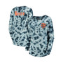 Women's Navy Chicago Bears Tie-Dye Long Sleeve T-shirt