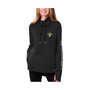 Women's Black New Orleans Saints Amelia Turtleneck Pullover Hoodie