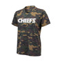 Women's Patrick Mahomes Camo Kansas City Chiefs Name and Number Tri-Blend V-Neck T-shirt