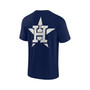 Men's and Women's Navy Houston Astros Super Soft Short Sleeve T-shirt