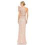 Women's Embellished Puff One Shoulder Gown