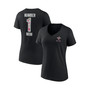 Women's Branded Black New Orleans Saints Team Mother's Day V-Neck T-shirt