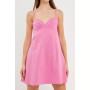 Women's Sweetheart Neckline Mini Dress