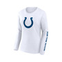 Women's Branded Royal, White Indianapolis Colts Short and Long Sleeve T-shirt Combo Pack