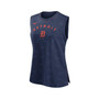 Women's Navy Detroit Tigers Muscle Play Tank Top