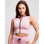 Women's Allure Recycled Leopard Zip Through Vest - Mink