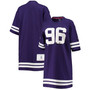 Women's Purple Baltimore Ravens Clair Half-Sleeve Dress