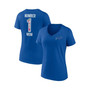 Women's Branded Royal Buffalo Bills Plus Size Mother's Day #1 Mom V-Neck T-shirt
