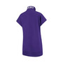 Women's Purple Minnesota Vikings Naomi Quarter-Zip Sneaker Dress