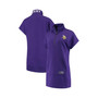 Women's Purple Minnesota Vikings Naomi Quarter-Zip Sneaker Dress
