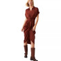 Women's Tori Tie-Front Midi Shirtdress