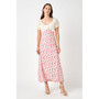 Women's Crochet Floral Maxi Dress