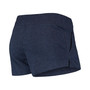 Women's Heathered Navy Navy Midshipmen Performance Cotton Shorts