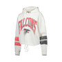 Women's Oatmeal Atlanta Falcons Harper Pullover Hoodie