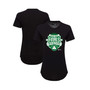Women's Black Boston Celtics 2022 NBA Finals Crest Phoebe T-shirt