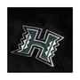 Women's Black Hawaii Warriors Arched Name Full-Zip Hoodie