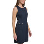 Petite Basketweave Sheath Dress