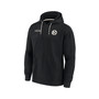 Men's and Women's Black Pittsburgh Steelers Super Soft Fleece Pullover Hoodie