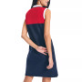 Women's Color Block Polo Dress
