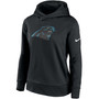Women's Black Carolina Panthers Pullover Hoodie