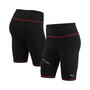 Women's Black New England Patriots Bike Shorts