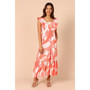 Womens Mariapia Frill Maxi Dress