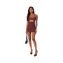 Women's Two Piece Cut Out Mini Dress
