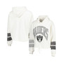 Women's Oatmeal Las Vegas Raiders Harper Pullover Hoodie