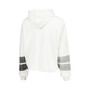 Women's Oatmeal Las Vegas Raiders Harper Pullover Hoodie