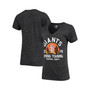 Women's by New Era Charcoal San Francisco Giants 2019 Spring Training Sunrise Slub Tri-Blend V-Neck T-shirt