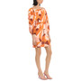 Women's Geo-Print 3/4-Sleeve Dress