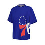 Women's Royal Philadelphia 76ers Bianca T-shirt
