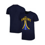 Men's and Women's Navy Golden State Warriors Landmark T-shirt