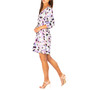 Women's Zoii Dress Bishop Sleeve V neck Mini
