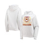 Women's White Washington Commanders Fleece Pullover Hoodie