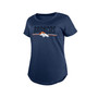 Women's Navy Denver Broncos 2023 NFL Training Camp T-shirt