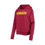 Women's Burgundy Washington Commanders Fleece Raglan Pullover Hoodie