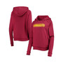 Women's Burgundy Washington Commanders Fleece Raglan Pullover Hoodie