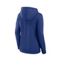 Women's Branded Blue Tampa Bay Lightning Simplicity Crossover V-Neck Pullover Hoodie