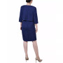 Petite Two Piece Jacket and Dress Set