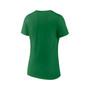 Women's Branded Green Oregon Ducks Basic Arch V-Neck T-shirt